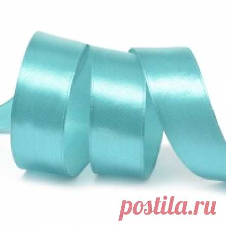 Лента атласная 1" (25мм) цв.3154 сине-зеленый IDEAL уп.27,4 м Лента атласная 1" (25мм) цв.3154 сине-зеленый IDEAL уп.27,4 м