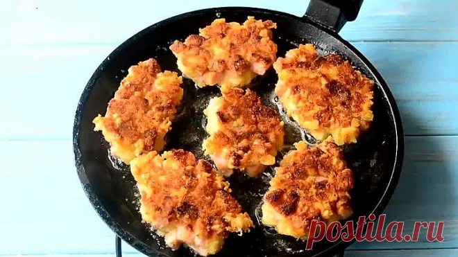 Котлеты из колбасы и сыра! Отличный и Быстрый Рецепт!
