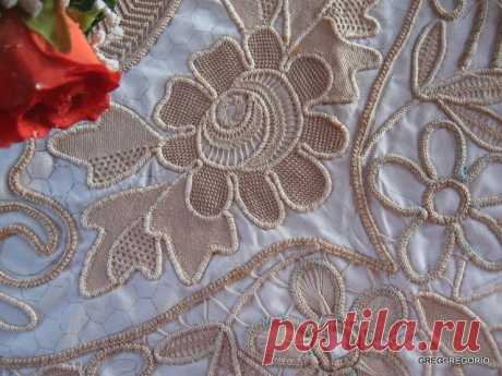 Румынское кружево в исполнении мастера Nunzia Gregorio со схемами