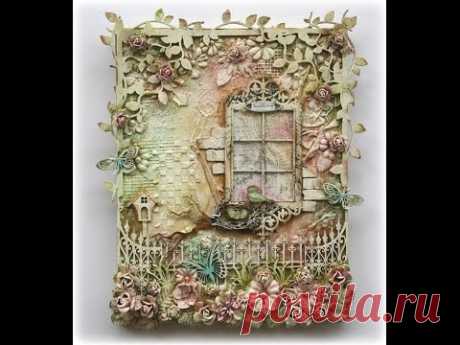 Mixed Media Canvas Happy Day