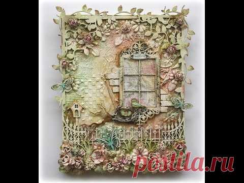Mixed Media Canvas Happy Day