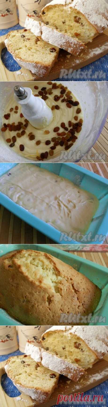Рецепт домашнего кекса с изюмом (рецепт с фото) | RUtxt.ru