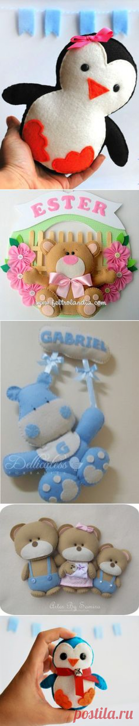 Baby penguin sewing pattern | Fieltro - Felt ❤️❤️❤️