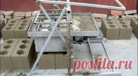 Станок для изготовления шлакоблока | САМОДЕЛКИН ДРУГ