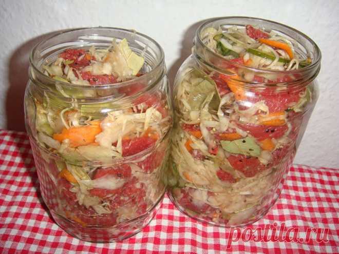 Тушеное в банке мясо с квашеной капустой!