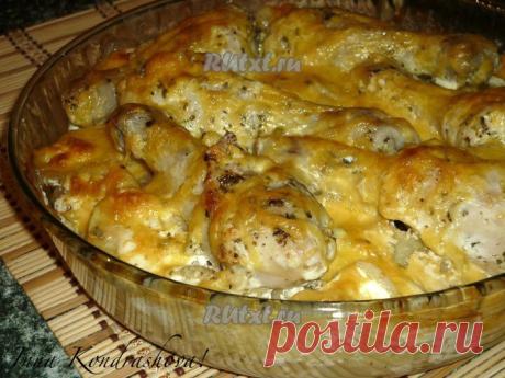 КАРТОШКА С КУРИНЫМИ НОЖКАМИ В ДУХОВКЕ