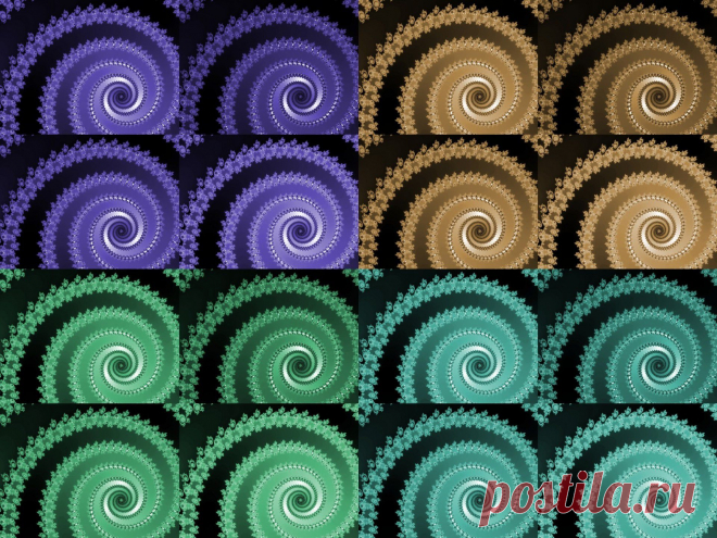 Multicolor Fractal Pattern  Free Stock Photo HD - Public Domain Pictures