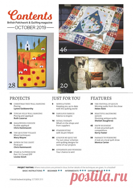 Patchwork & Quilting - October 2019