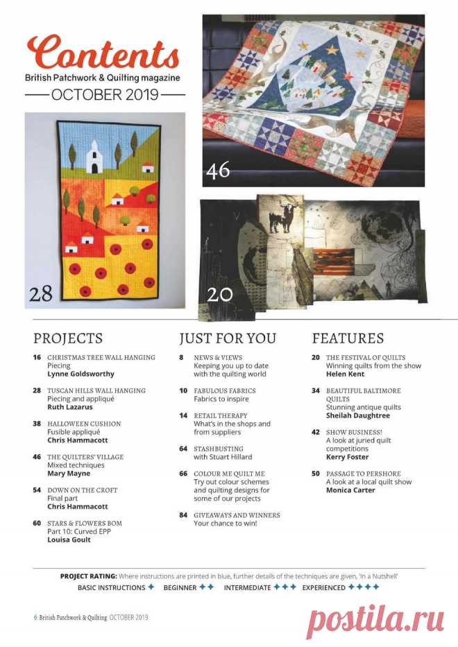Patchwork & Quilting - October 2019