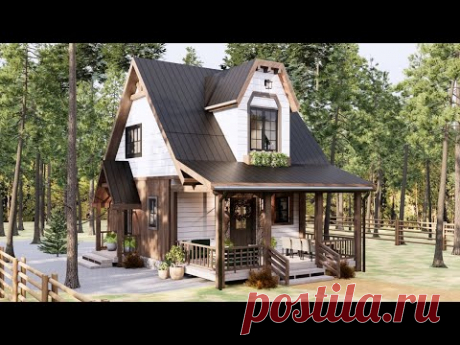 8x8m (26'x26')  AMAZING Cottage House| Cozy & Charming