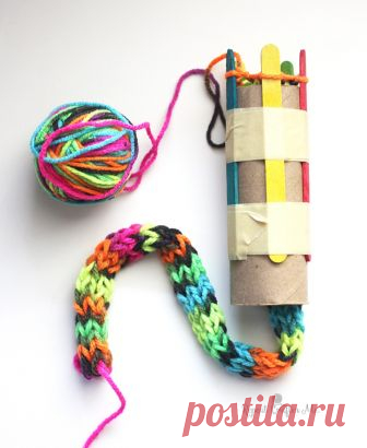 Устройство для кругового вязания (Diy) Модная одежда и дизайн интерьера своими руками