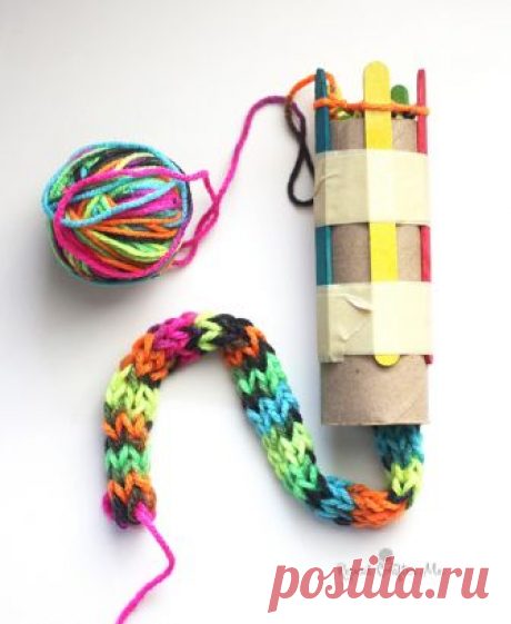 Устройство для кругового вязания (Diy) Модная одежда и дизайн интерьера своими руками