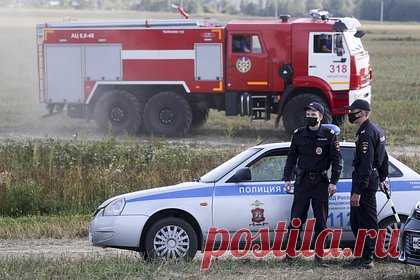 В районе подмосковного аэродрома Кубинка прогремел взрыв в небе