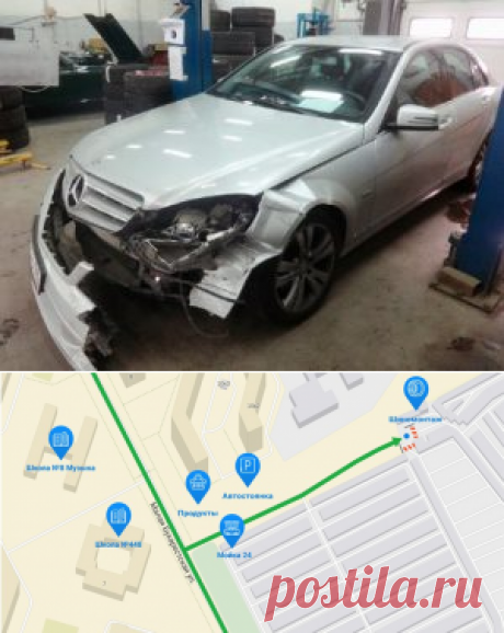 Кузовной ремонт автомобилей Mercedes в СПб - Кузовщик