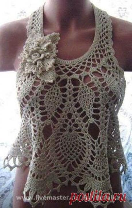 Häkelmuster Fundgrube: kurzes Swinger-Top