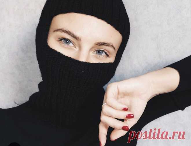 Необычная шапка балаклава своими руками