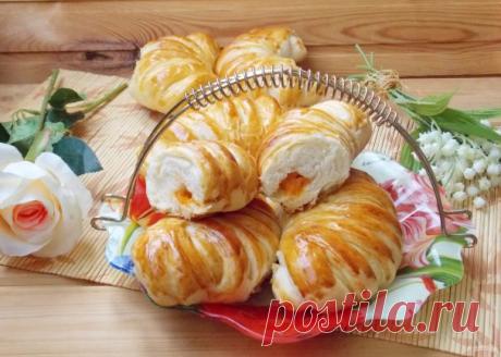 Сдобные булки с абрикосами - пошаговый рецепт с фото на Повар.ру