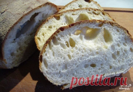 Чиабатта - пошаговый кулинарный рецепт на Повар.ру
