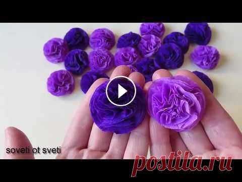 DIY: КАК сделать ТОПИАРИЙ  из САЛФЕТОК и КРЕПБУМАГИ.  Hoy to make PAPER ROSE TOPIARY DIY: КАК сделать ТОПИАРИЙ из САЛФЕТОК и КРЕПБУМАГИ. Hoy to make PAPER ROSE TOPIARY...