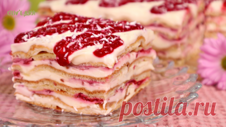 Этот торт у меня в списке любимых! Буду готовить на 8 марта. Торт «Эклер». Усилий прикладываю не много, но результат поражает | oliv'едка | Рецепты | Дзен