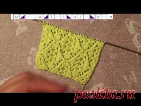 👉Смотри и повторяй! Вяжем Супер Красивый Узор!!!🧶