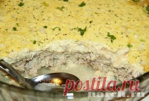 Мясная запеканка под шапочкой «Оригинальная» | Фоторецепт с подробным описанием от Харч.ру