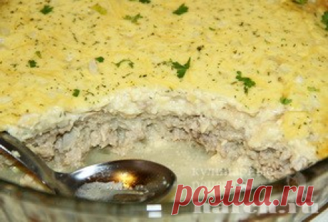 Мясная запеканка под шапочкой «Оригинальная» | Фоторецепт с подробным описанием от Харч.ру