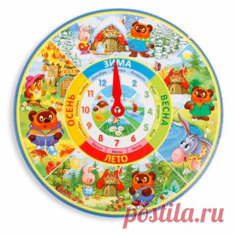 Обучающие часы Умка Винни-Пух - купить, обучающие часы умка винни-пух цена в интернет магазине детских товаров и игрушек «Детский Мир»