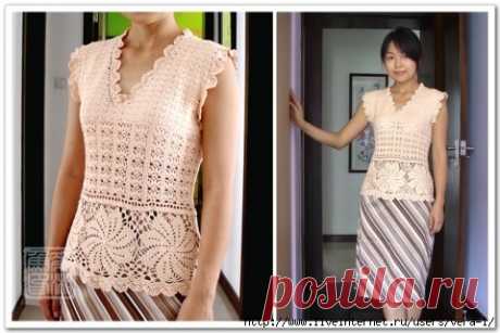Вязание крючком: топы, корсеты | Записи в рубрике Вязание крючком: топы, корсеты | Мир моих многочисленных увлечений!!!!!!!!!!!