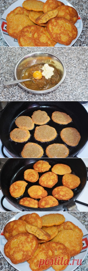 Оладьи  из икры речной рыбы | Вкусный день