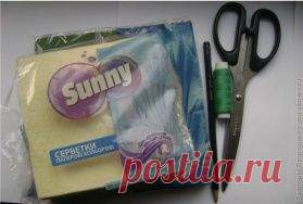 розы из салфеток