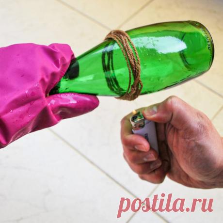Как разрезать стеклянную бутылку | Рекомендательная система Пульс Mail.ru