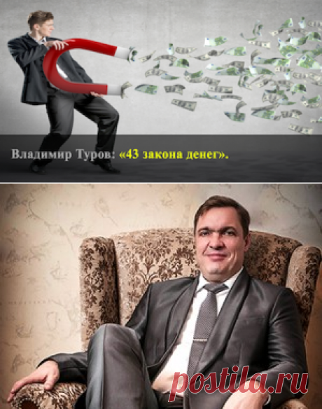 «43 закона денег» - Владимир Туров.