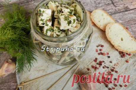 Маринованный сыр — Домашняя кулинария