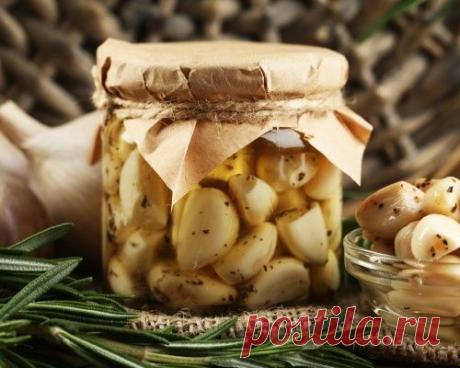 МАРИНОВАННЫЙ ЧЕСНОК НА ЗИМУ