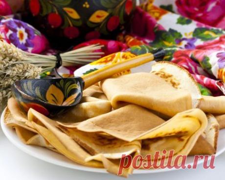 Масленица 2015: Рецепт блинов на воде