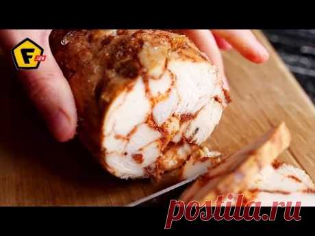 HÄHNCHEN-ROULADE 《MARMOR》— Huhn Rezepte - YouTube