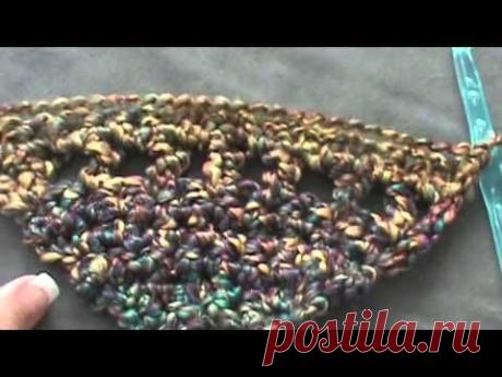 "Beginner's Triangle Shawl"- Lionbrand.com Pattern #L20010