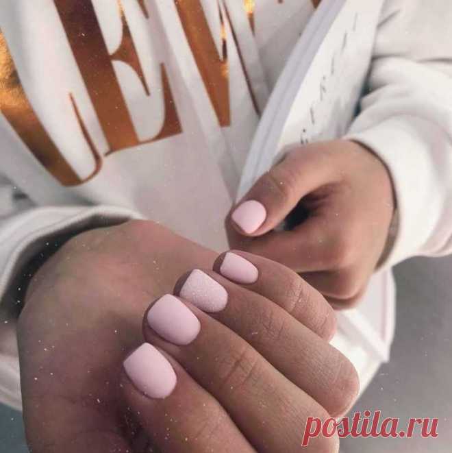Розовый маникюр – идеи 2022 (+ 137 фото) | ProstoNail