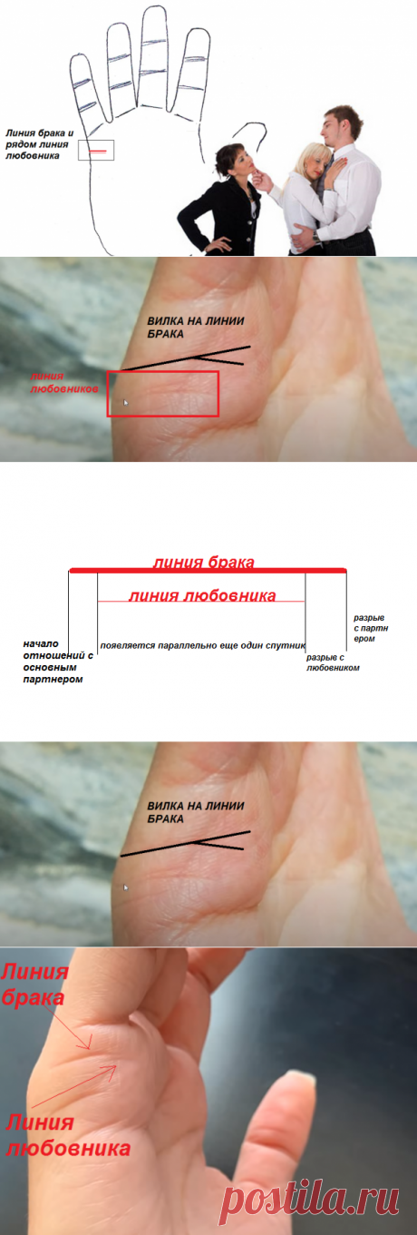 Линия любовника (измены). Скандалы, интриги, расследования на руке | Алекс Фаталист I Хиромантия | Яндекс Дзен