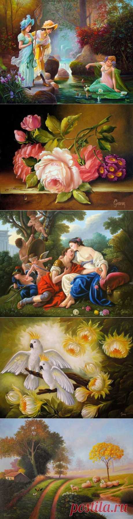 Бразильский художник George Pergentino de Souza.