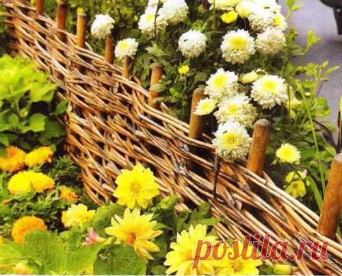 Плетень — украшение участка — 6 соток