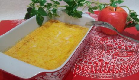Нежная запеканка из творога и тыквы. Как же аппетитно! Оригинальный вкус!