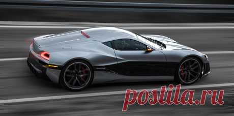 Электрокар Rimac из Хорватии обошел Tesla Model S и LaFerrari