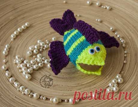 Ravelry: Easter Egg Cozy Marine theme pattern by Morgunova Olga