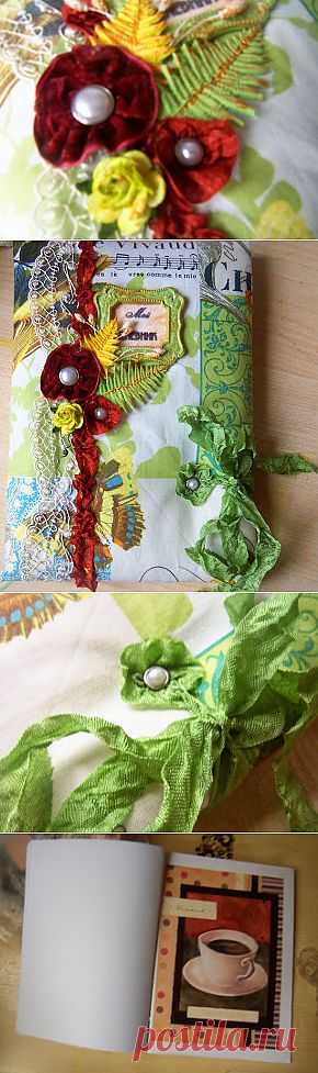 Ручная работа Светланы Горбатюк. Hand made by Svetlana-Vetka. : Новая записная книжка