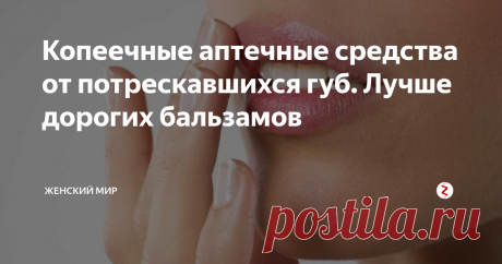Копеечные аптечные средства от потрескавшихся губ. Лучше дорогих бальзамов | Женский мир | Яндекс Дзен