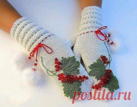 Варежки ручной работы — Сделай сам, идеи для творчества - DIY Ideas