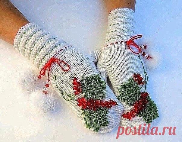 Варежки ручной работы — Сделай сам, идеи для творчества - DIY Ideas