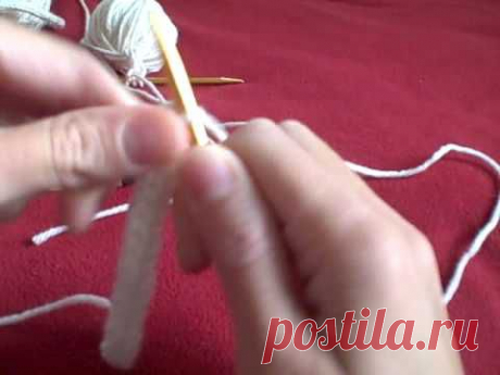 How to knit an i-cord - YouTube